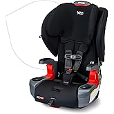 Britax Grow with You ClickTight Harness-2-Booster Car Seat, 2-in-1 High Back Booster, Black Contour