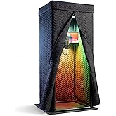 Ultimate Portable Vocal Booth for Home Recording, Reduces Echo & Reverb | Heaviest Duty Sound Absorbing Blankets, Fits Singer