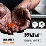 Swarfega Orange Heavy Duty Hand Cleaner 1L Pump Cornmeal Scrub view 4