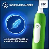 Oral-B Pro Junior Electric Toothbrush 6+ Green Handle 1 Head Designed by Braun view 5