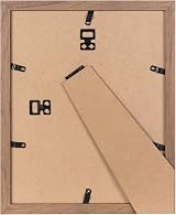 Scholar Tree Brown 10x8 Photo Frames Set of 4 Wooden MDF with Passepartout view 7