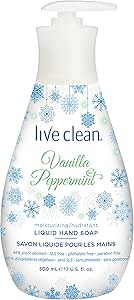 live clean christmas soap