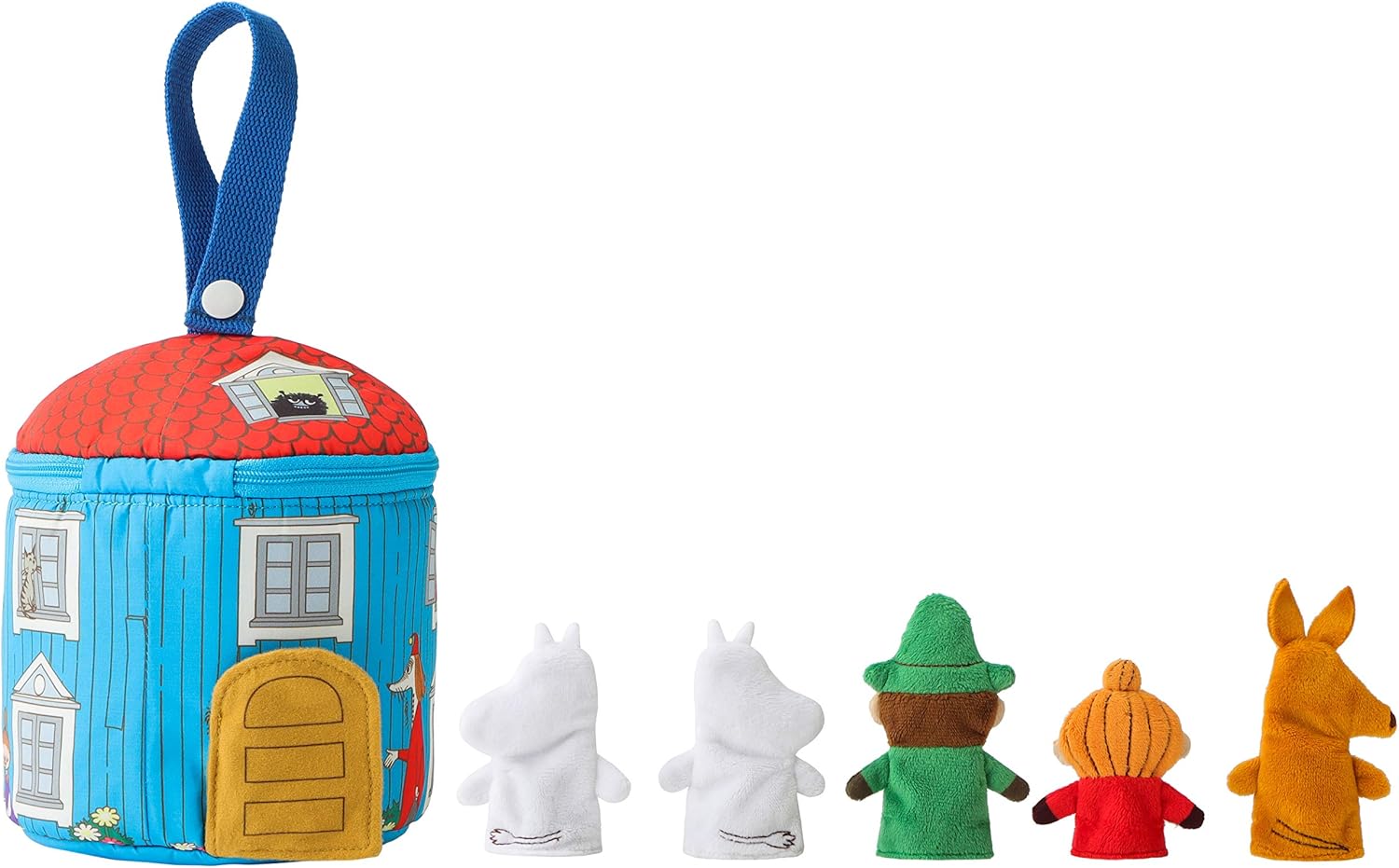 Moomin Baby ムーミンベビー ムーミンの指人形とハウス Tymb 布のおもちゃ おもちゃ Amazon