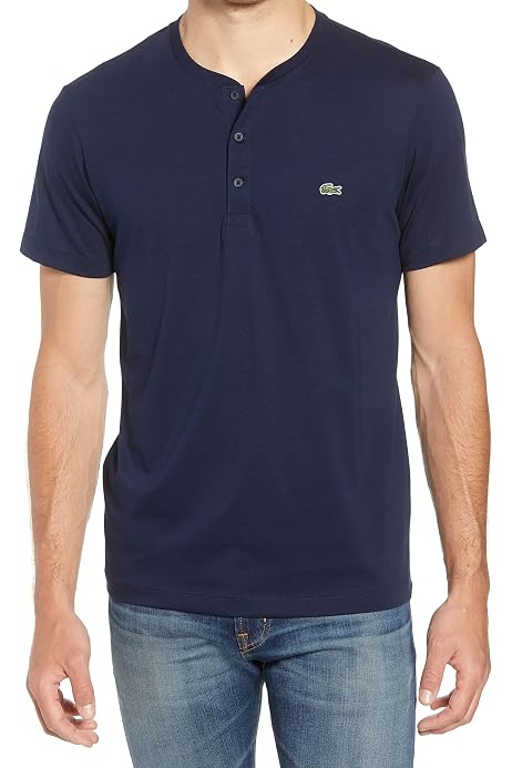 Lacoste Camiseta de Manga Corta con Cuello en V para Hombre de algodón  Pima, Azul Marino, 3X-Large : Amazon.com.mx: Ropa, Zapatos y Accesorios