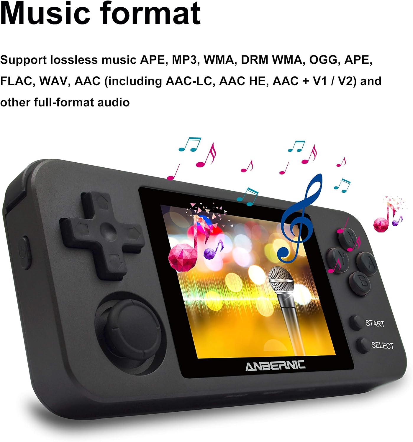 DXL RG280M Handheld Game Console with 32G TF Card Support Vibrating ...