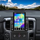 Car Stereo for Dodge Ram 1500 2500 3500 2013 2014 2015 2016 2017 2018 2019 | 9.7" Touchscreen Android 13 Car Radio Stereo Head Unit with CarPlay Android Auto Navi SWC FM RDS Bluetooth Camera Mic