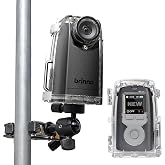Brinno Time Lapse Camera BCC300-C Bundle, 100 Days Battery Life | Outdoor Construction Jobsite Plant Weather - HDR FHD1080P Timelapse Camera LCD Screen - IPX4 Waterproof Housing and Clamp