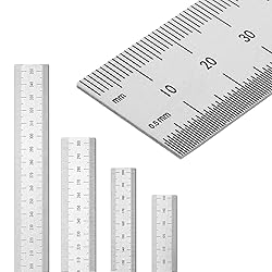 Mr. Pen- Machinist Ruler, 4 Pack