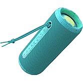 YOLOEMOT Bluetooth Speakers Wireless Loud Stereo Sound, Powerful Deep Bass, TWS Pairing, IPX7 Waterproof Dustproof,12H Playtime, Portable Speaker Bluetooth for Travel, Sport, Party, Biking (Teal)