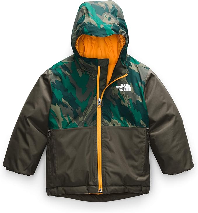 Amazon.com: The North Face Toddler Snowquest Insulated Jacket, Evergreen Mountain Camo Print, 2T 