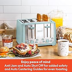 bella 4 Slice Toaster with Auto Shut Off - Extra