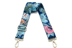 LVYOUME Purse Strap Gold Hardware Replacement Crossbody Bag Strap, Wide Adjustable Shoulder Strap, Multiple Styles Trendy Purse Straps for Messenger Canvas Tote Handbags