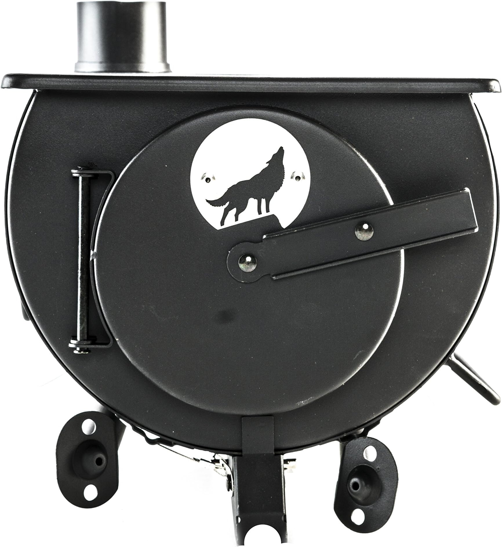 The Frontier Stove Starter Kit Bundle : Log Burning Stove, Spark Arrestor & Bag