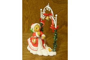 Enesco Cherished Teddies Collection Girl Ringing Bell 20th Anniversary Figurine