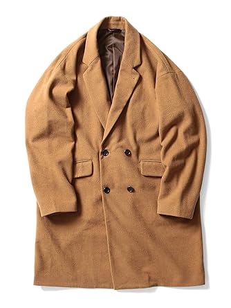 Amazon ビームス Beams メルトン チェスターコート 11190477187 L