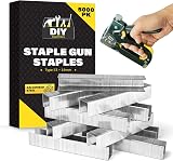SOL 14mm Type 53 Staples Galvanised 5000pk for Upholstery DIY Tools view 1