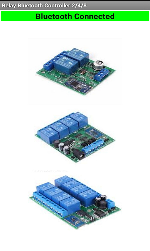 Relay Bluetooth Controller 2/4/8 - NO AD'S