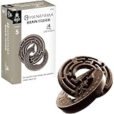 BePuzzled | Labyrinth Hanayama Metal Brainteaser Puzzle Mensa Rated Level 5, for Ages 12 and Up