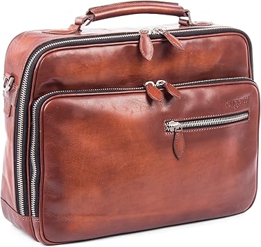 bugatti briefcase leather