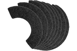 LUBISE 8Pcs Carbon Filters Compatible with Litter-Robot 4,Replacement Activated Charcoal Filters for Litter Box Carbon Premium Filter,Thickened and Durable,Eliminate Odor and Controls Moisture on Pet's Body