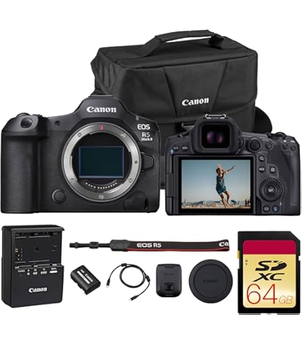 Amazon.com : Canon EOS R5 Full Frame Mirrorless Camera with RF 24