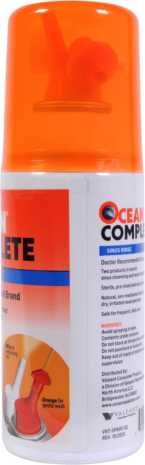 Ocean Complete Sinus Rinse, 6 Ounce Bottle: Health & Personal Care