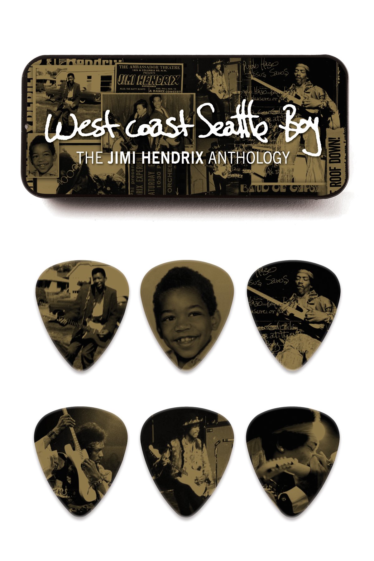 Jim Dunlop JH-PT10H West Coast Boy Pick Tin