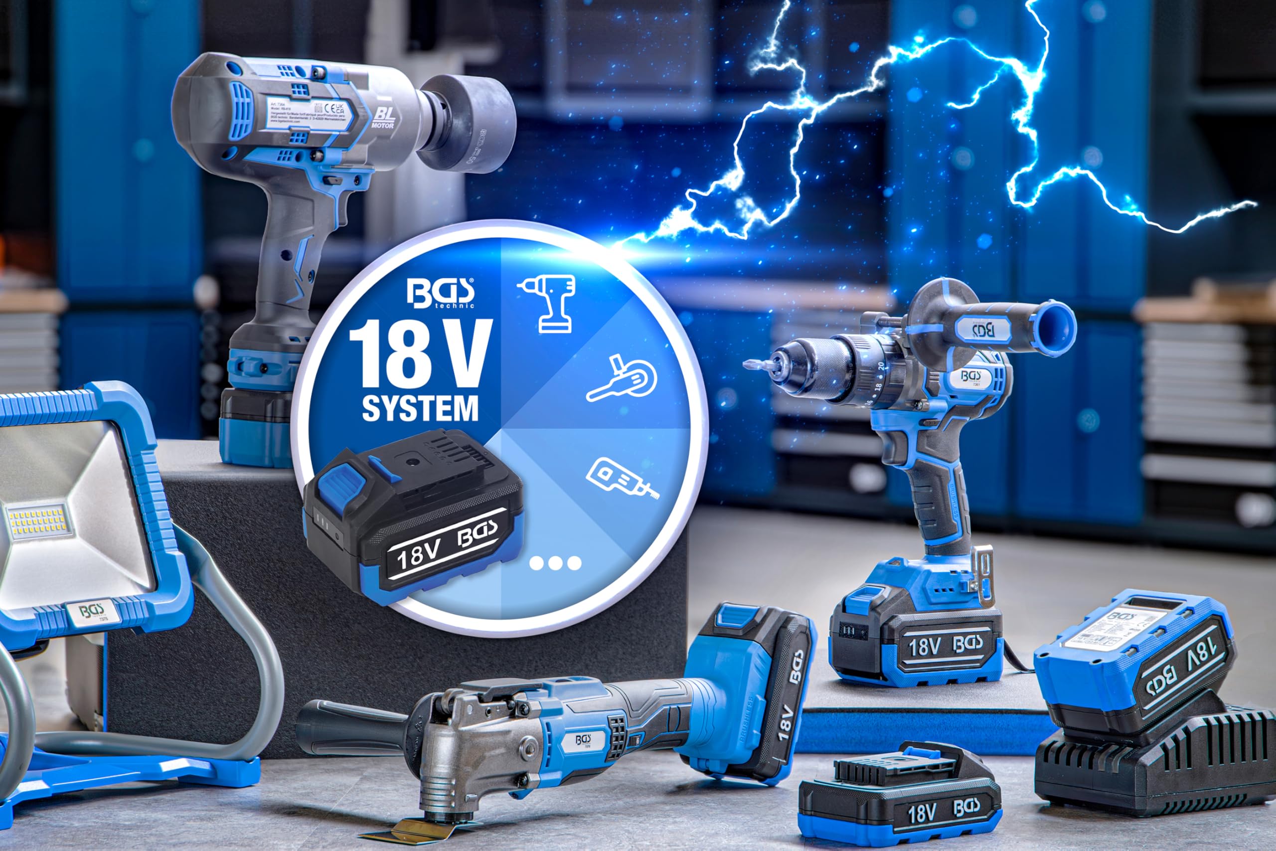 BGS 7360 | Akku-Schlagbohrschrauber | bürstenlos | 65 Nm | 18 V | ohne Akku 2