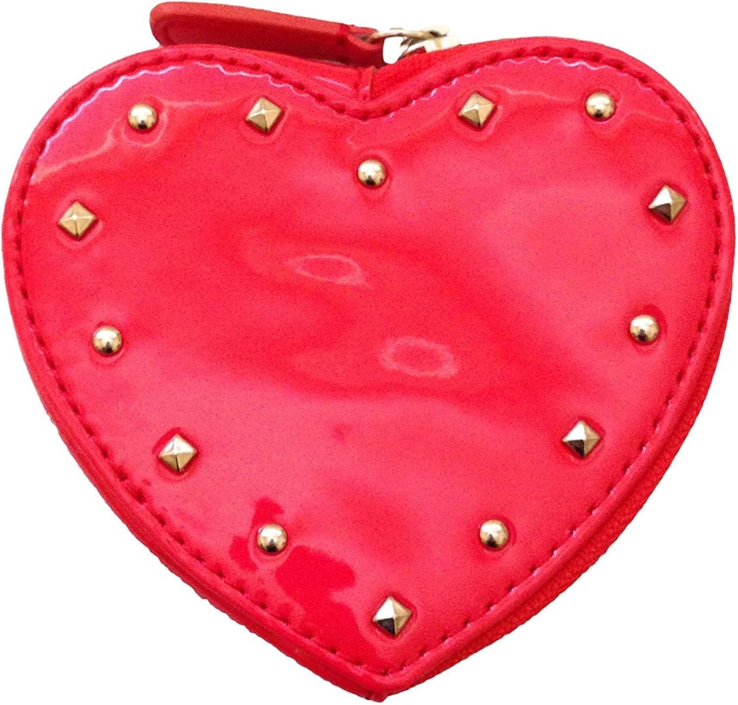 coach heart coin purse
