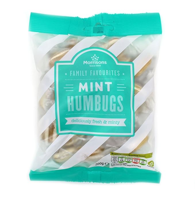 Morrisons Mint Humbugs, 200g Amazon.co.uk Prime Pantry
