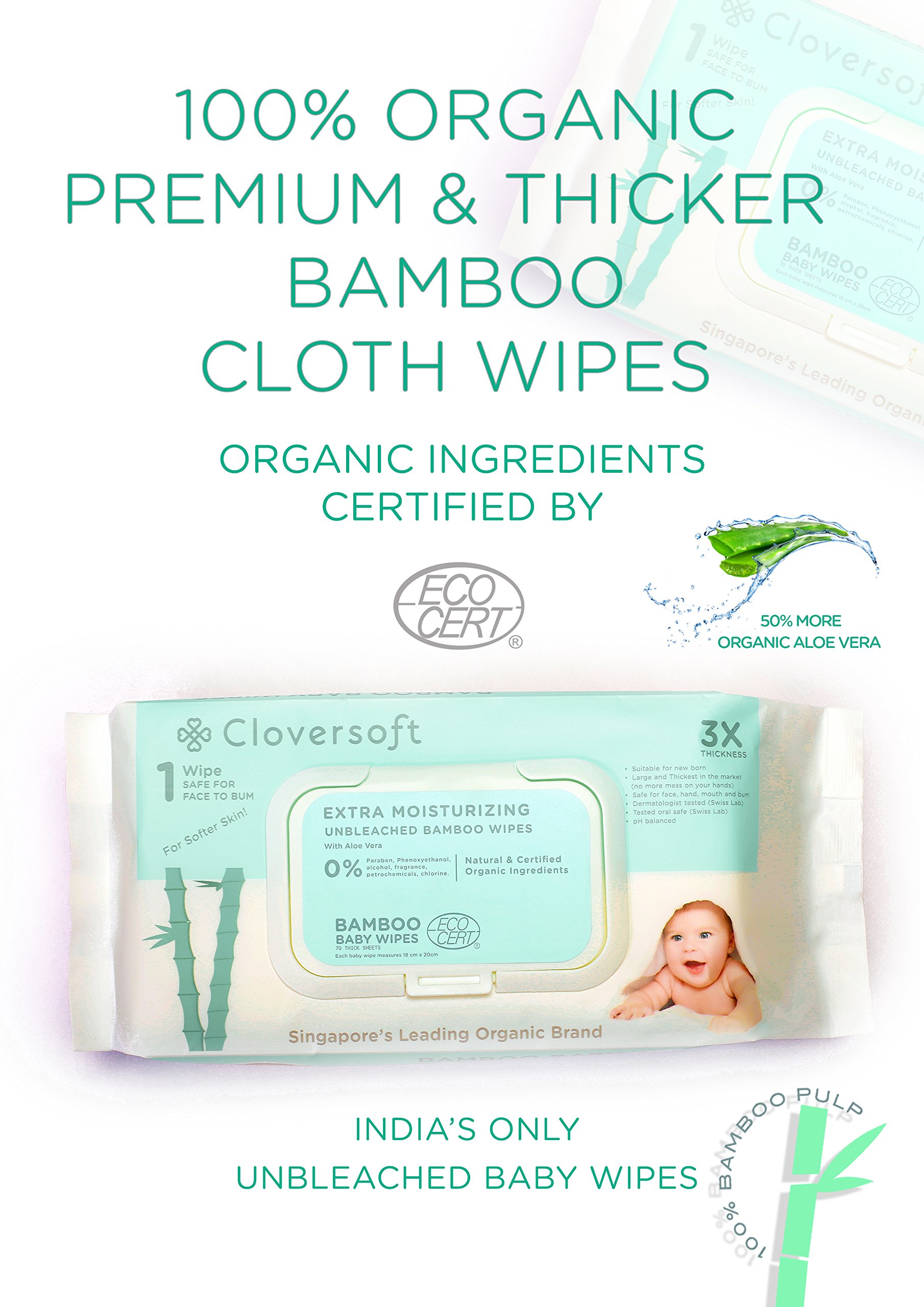 cloversoft baby wipes