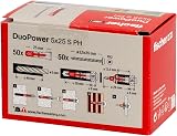 fischer DuoPower 5 x 25 S PH Universal Plug with Screws 50/50 LD view 3