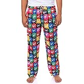 Mighty Morphin Power Rangers Pajama Pants Men's Helmet Grid PJ Sleep Lounge Bottoms