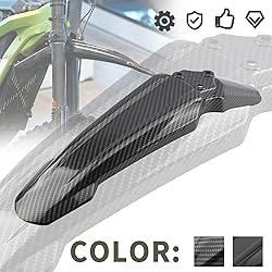 ABCERRSI Sur Ron Front Fender,Imitation Carbon