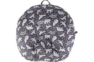 IBraFashion Removable Newborn Lounger Cover Nursing Pillow Slipcover Soft Snug Fits Boppy Lounger Zodiac Astronomy Pattern (G