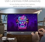 ASUS ZenScreen MB16AH Portable 15.6 Inch IPS Full HD USB Monitor view 5