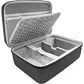 Musiin Audio Interface Carrying Case Compatible Apollo Twin X DUO Gen 2/QUAD Gen 2 Hard Shell Travel Bag(Dark Grey)