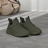 Feethit Men Running Shoes Breathable Lightweight Training Trainers Green UK11 view 3