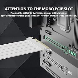 Oddtone PCI-E 4.0 Riser Cable, PCIe 4.0 x16 200mm