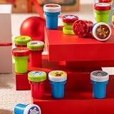 JOYIN 48pc Christmas Self-Ink Stampers Kids 12 Designs Stocking Stuffers Party view 7