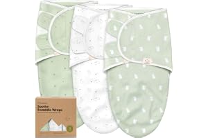 KeaBabies 3-Pack Organic Baby Swaddles for Newborns, Infant (Bunnies, 0-3M) | Baby Girls, Boys, Soft Organic Cotton, Newborn
