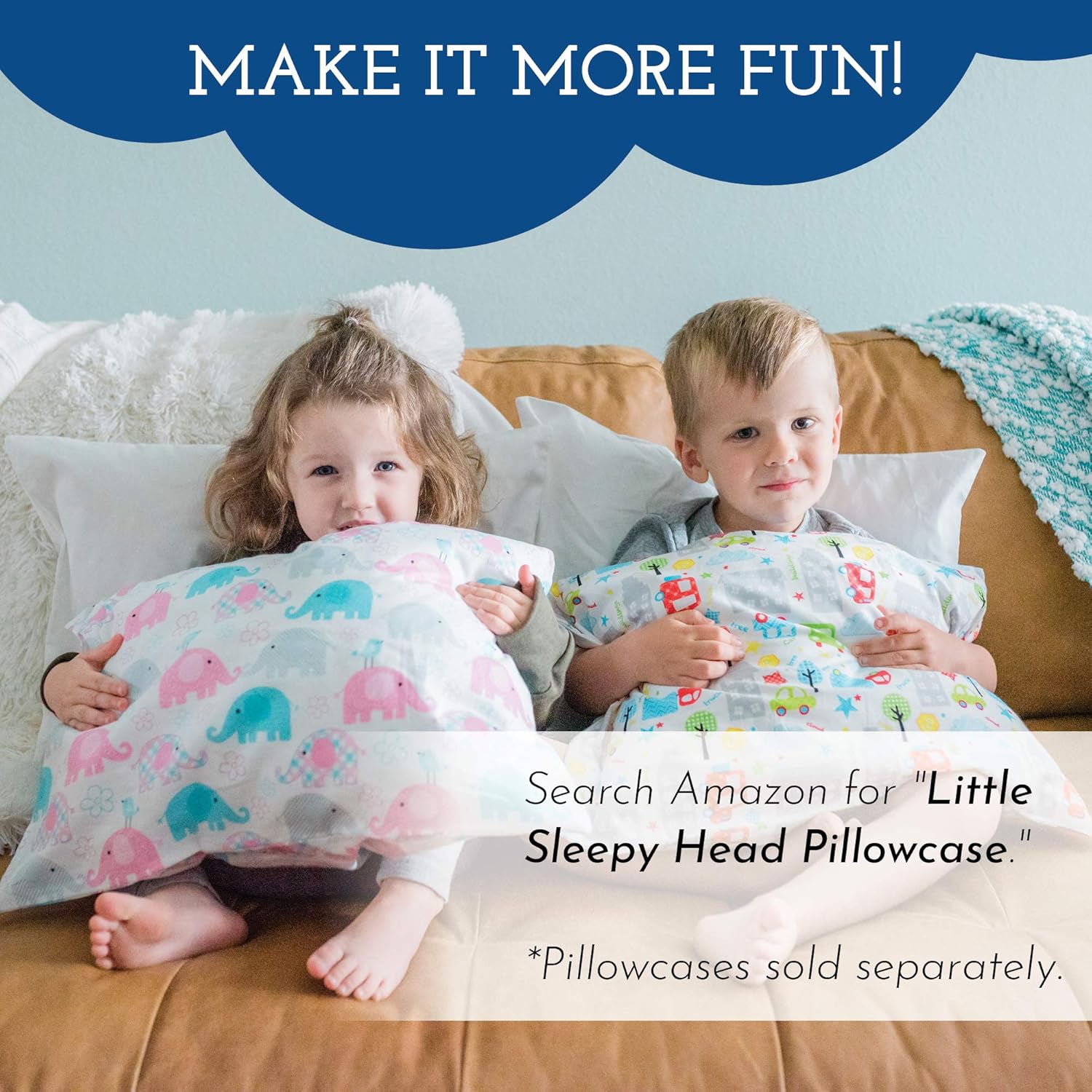 Toddler Pillow - Soft Hypoallergenic - Best Pillows for Kids! Better Neck Support and Sleeping! They Will Take a Better Nap in Bed, a Crib, or Even on the Floor at School! Makes Travel Comfier!: Home & Kitchen