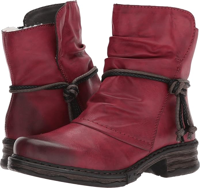 Rieker Felice 80 Schwarz Grau-Rost | Womens Rieker Boots Â· Dr Alex Boyd