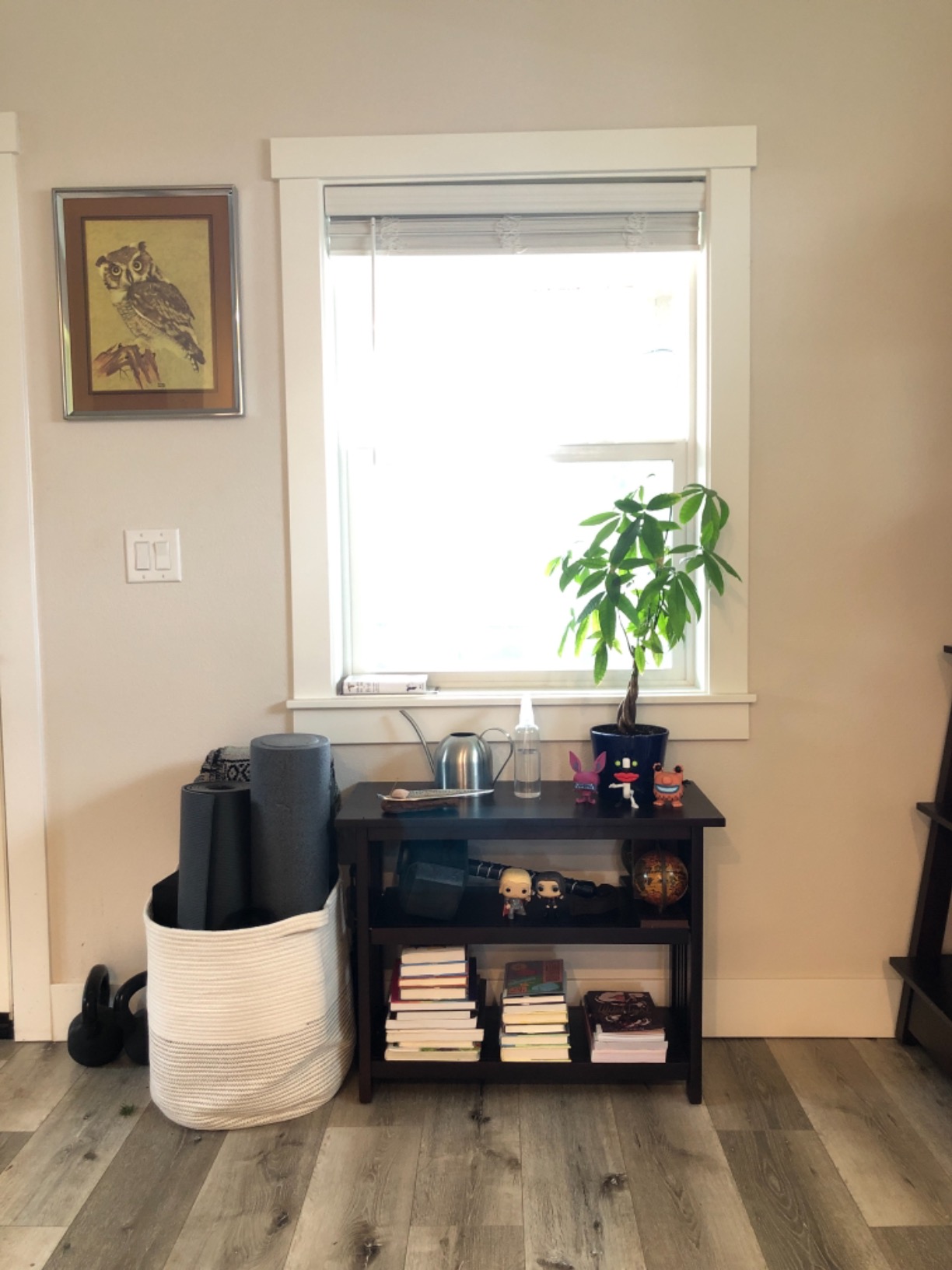 36/mo Finance Mission Under Window Bookshelf with 2 Shelves