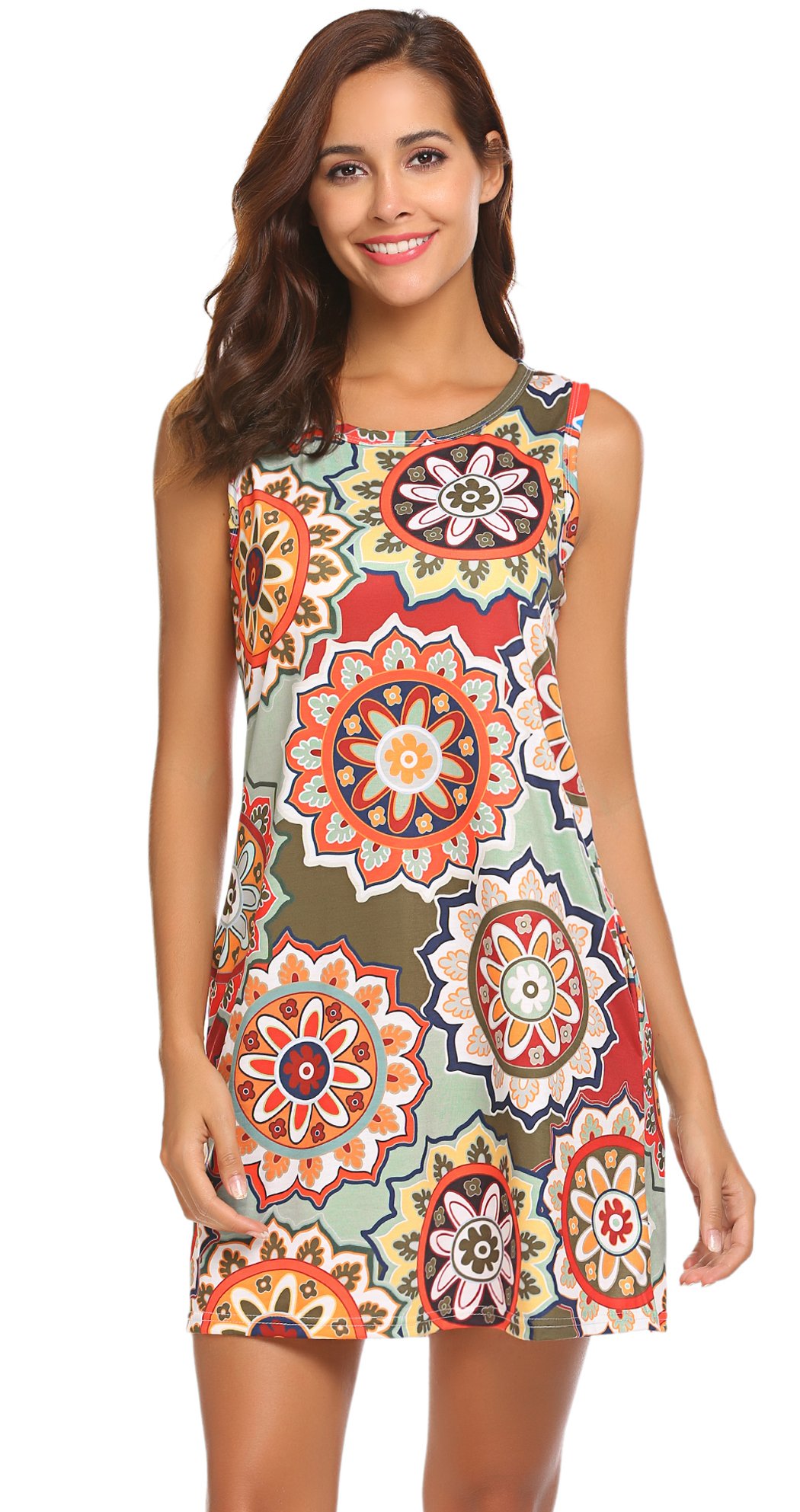 sleeveless dress casual