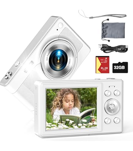 Amazon.com : Upgrade Kids Digital Camera - 56MP FHD 1080P with 16x