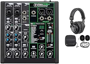 Amazon.com: Mackie ProFX6v3 6-Channel Professional Effects Mixer w/USB