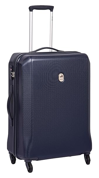 Delsey Misam ABS 66 Cm 4 Wheels Blue Medium Hard Suitcase