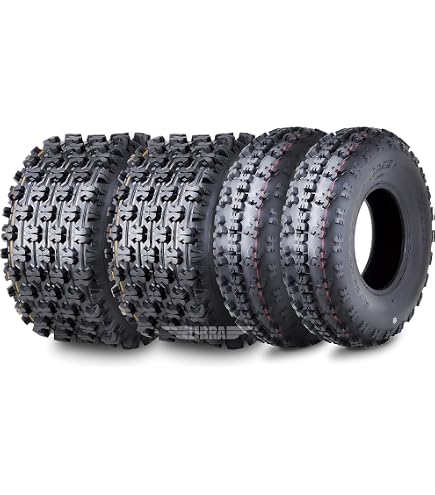 Amazon.com: Set of 4 SunF XC 23x7-10 Front & 22x11-9 Rear ATV UTV