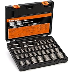 THINKWORK Bolt Extractor Set, 38 Pieces Impact Bolt